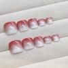 Cat's Eye Nail Patch Fine Flash Wearing Nail Fine Flash Removable Toenail Patch Foot Nail Patch Nail Patch 24 pieces