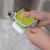 U-vormige Schoonmaakborstel voor Keukengerei - Dubbelzijdige Schrobber voor Keukenmessen, Lepels en Eetstokjes Creatieve Vork- en Lepelreiniger