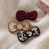 Stylish Bow Hair Clip for Girls: Sweet, Cool Acetate Side Clip - Perfect for Bangs, New Trendy Hair Accessory