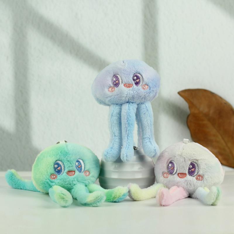 Soft Ultra Luxurious Plush Octopus Keychain Ideal For Collectors And Plush Enthusiasts Toy
