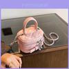 Chic Modern Mini Shoulder Bag For Women Pu Leather Soft Crossbody Handbag