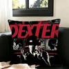 Classic Dexter  Pillow Case Square Double-Sided Sofa Cushion Cover Bedroom Bedside Pillow