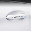 4Pcs Car Emblem Stickers Auto Logo Body Decoration Decal For Volvo ES90 EC40 EX40 EM90 XC90 V90 V60 XC60 V40 S80 S60 S90 C40 XC4