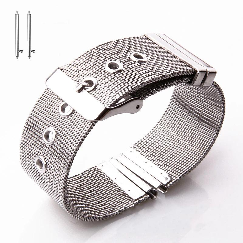 

Ремешок для часов Миланский сетчатый металлический ремешок для Samsung Galaxy Watch 3 41 мм 45 мм ремешок для часов для Huawei Watch GT 2 Pro/46 мм браслет с пряжкой 20mm