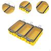 3 Pieces Fishing Lures Box Accessory Waterproof Multipurpose Hooks Storage