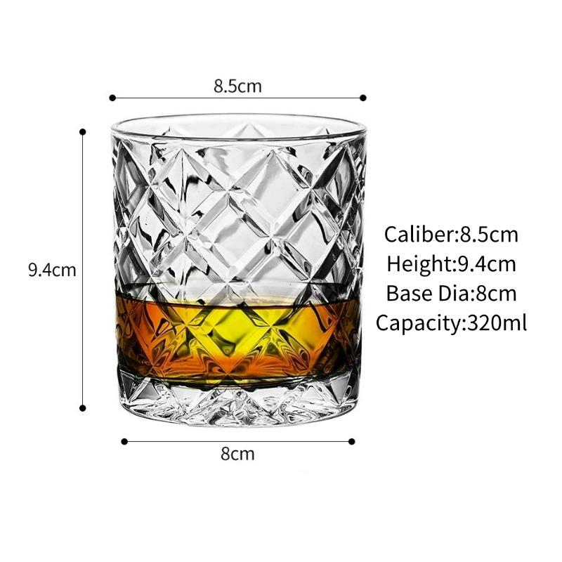 Ποτήρια Ουίσκι, Χαραγμένο Ποτήρι Ουίσκι, Ποτήρια Ουίσκι Old Fashioned, Κλασικά Ποτήρια Σκωτσέζικου Ουίσκι, Τέλειο Δώρο για τους Λάτρεις του Σκωτσέζικου Ουίσκι