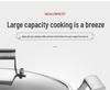 304 Stainless Steel Hot Pot: Three-Layer Thickened Soup & Frying Pan, Large Capacity Household Cookware