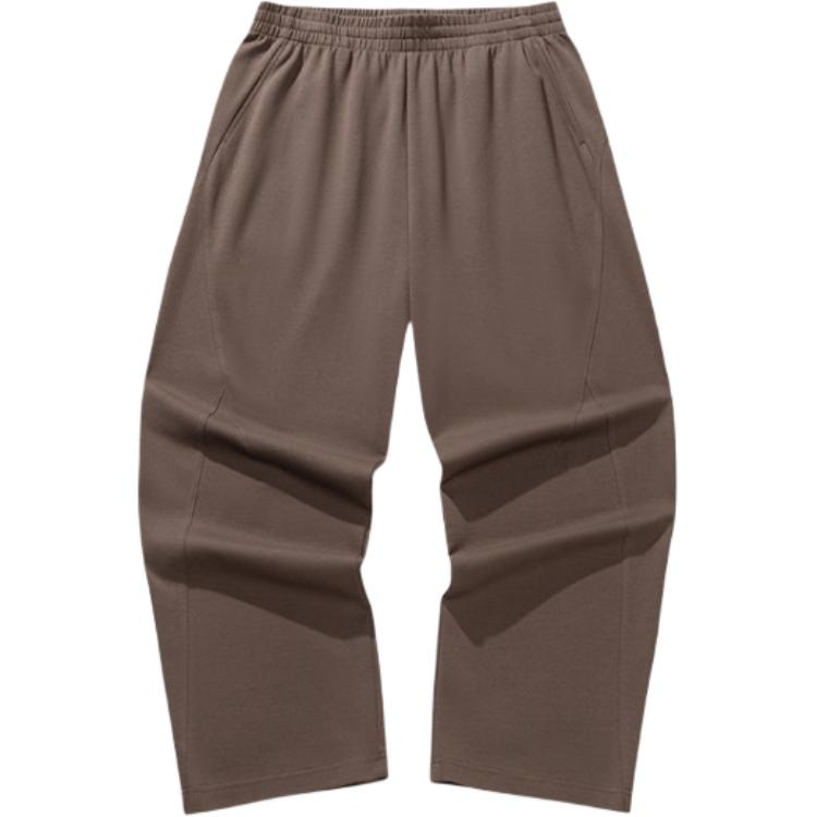 Anta Casual Loose Straight Leg Fashion Knit Sports Pants Men bottoms 952628305-2 S