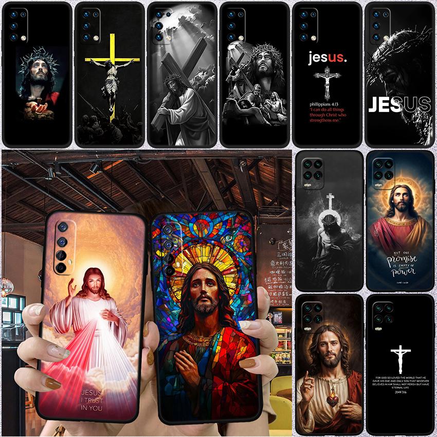 BH30 Jesus Christ Phone Case for Samsung Galaxy S20 S21 S22 Ultra FE + Plus A21S A22 A24 A25 A26 A30 A30S A31