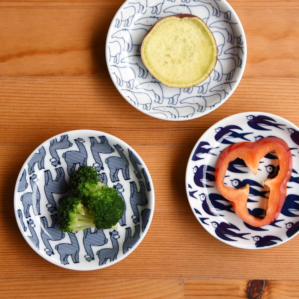 Natural69 Set Product Janke Small Plate Set [QA08] 5-piece