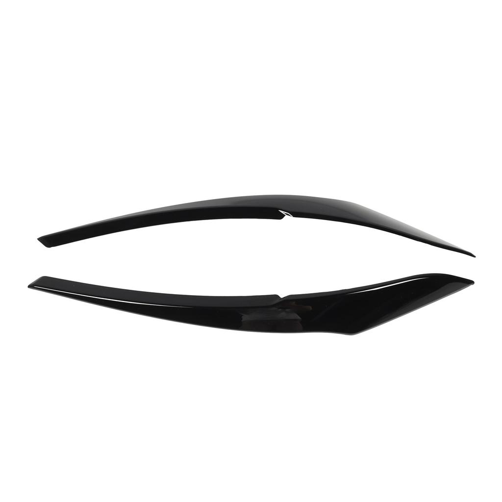 1 Pair Headlight Eyebrow Left Right UV Protection Front Light Eyelid Cover Fit for 1 Series F20 F21 Pre‑Facelift 2011