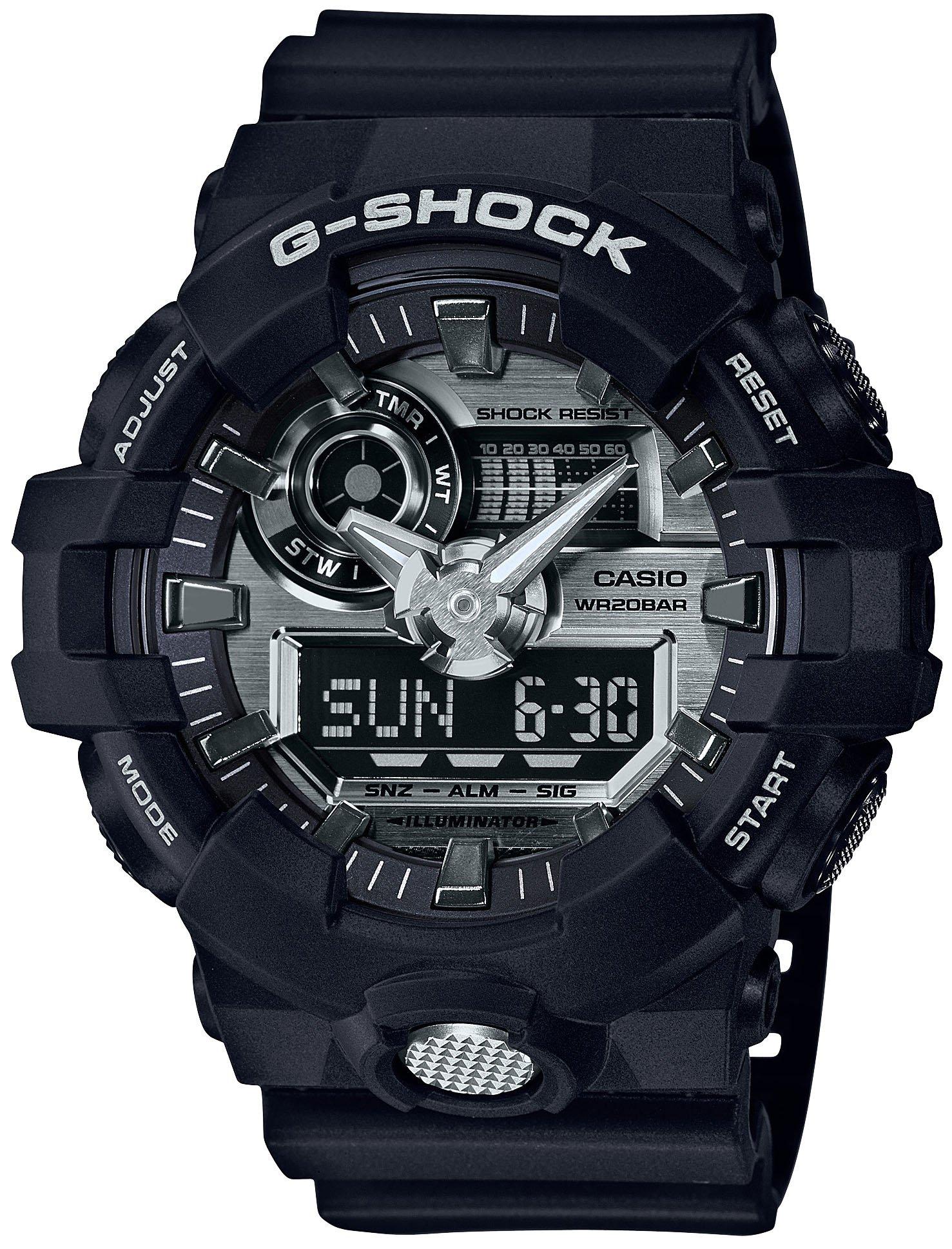 

[Casio] Часы G-Shock [Оригинальный отечественный продукт] GA-710-1AJF Мужские черные