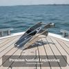 Stainless Steel Anchor Bracket Hinged Hardware Polished for Sailboats, Mariners