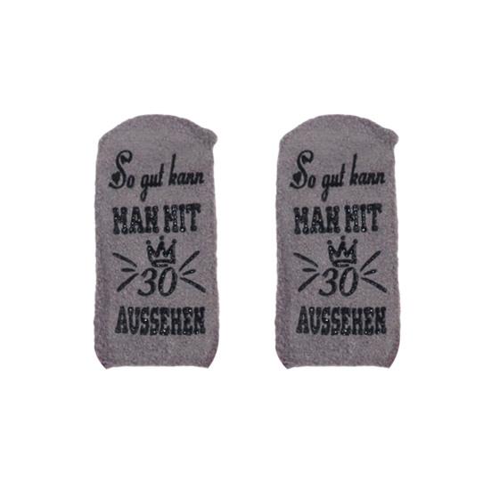 

1 пара женских зимних носков с буквенным принтом, средней длины, из толстого кораллового флиса, сохраняют тепло