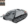 Modello Militare WW2 Hetzer Jagdpanzer 38t Sd.Kfz. 138/2 Giocattoli da Costruzione Mattoncini Esercito Guerra 2 Soldati Figura Regalo per Bambini