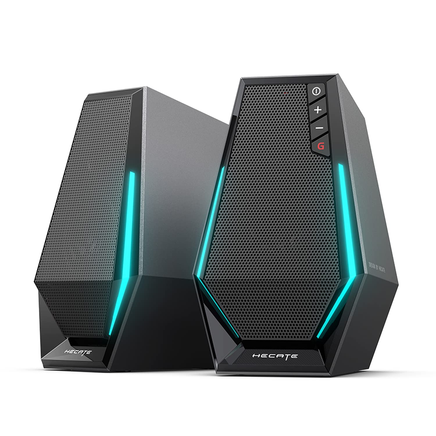 

Edifier Hecate Gaming Speaker G1500 5W Output Full Range Speaker Hexagonal Design with RGB Light Black Japanese Distributor [Bluetooth/USB / 3.5mm] чорний