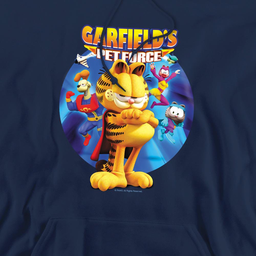 Garfield Mens DVD Art Hoodie