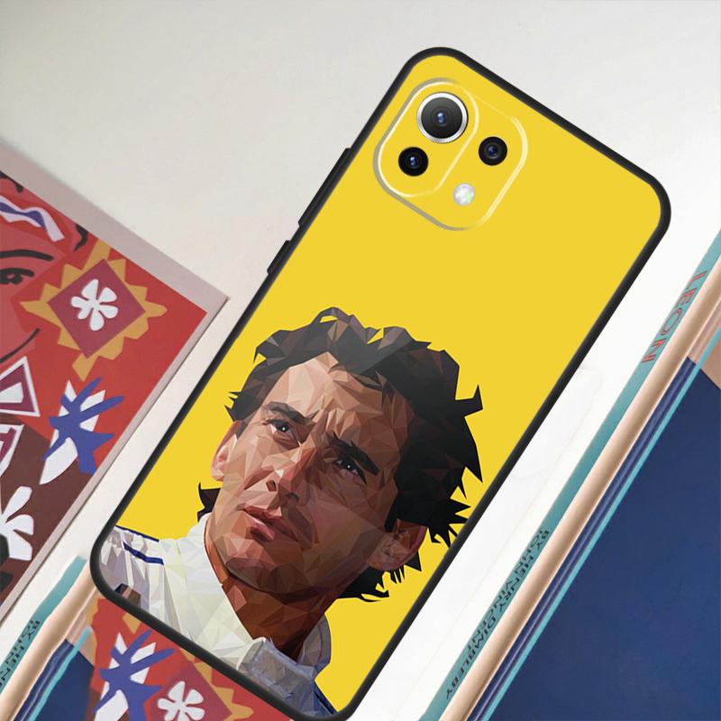 Racing Ayrton Senna Case For POCO F5 X4 F4 GT F3 M5 M5s X3 X5 Pro Cover For Xiaomi 12T Pro 11T 11 12 13 Lite