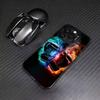 Boxing wallpaper Phone Case For iPhone17,16,15,14,13,12,11 Plus,Pro Max Colored Silver Plated Inside Cover