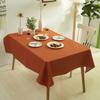 Nordic Minimalist Solid Color Tablecloth Water-resistant and Oil Resistant Restaurant Tablecloth Available in Multiple Colors