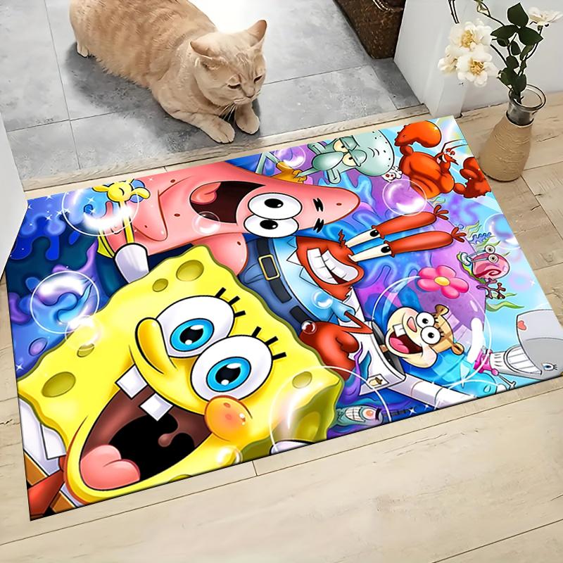 Underwater Adventure Carpet Rug Soft Washable Antislip Home Living Room Sofa Mats Personalized Christmas Rug