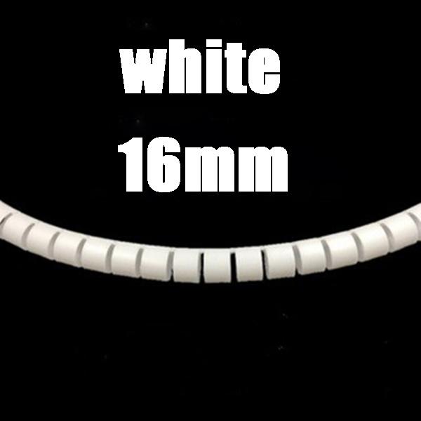 Flexible Spiral Cable Organizer Clips, Storage Pipe, Cord Protector, Cable Winder, Desk, Tidy, Accessories, Tools, 1m