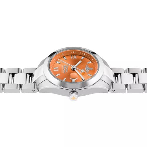Vivienne Westwood VV292ORSL Women's Silver/Orange Watch [Parallel Import]