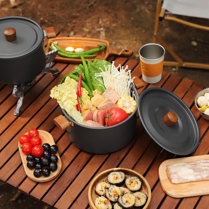 Ultralight Alumina Outdoor Camping Cookware Set