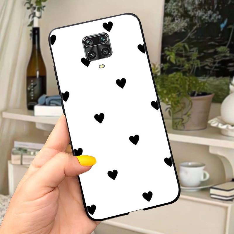 For Xiaomi Redmi Note 9 Pro Case Note9 9S Flowers Silicone Soft TPU Back Cover For Xiaomi Redmi Note 9Pro Max Case Coque Fundas