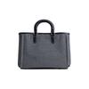 Coach Handbag Reese 28 Solid Color Letter Logo Embroidered Logo Foot Protection Fabric Tote Bag Tote Shopping Bag Shoulder Large Size Women's Dark