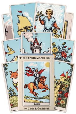 THE GOLDEN LENORMAND Golden Dawn Lenormand Rider Edition [Lenormand Cards with Japanese Instructions]