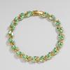 Adjustable Women Bracelet Colored Zircon Hand Jewelry Unique Chain Bracelet  Women
