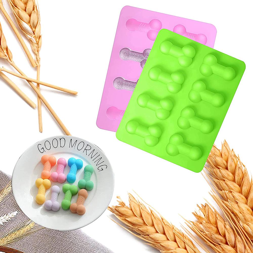 Vtipné Pizdíky Čokoládová Forma Forma na Ledové Kostky Párty pro Dospělé Genitálie Dezert Sexy Penis Hrudník Silikonová Forma na Dort Pečení Dortové Nástroje