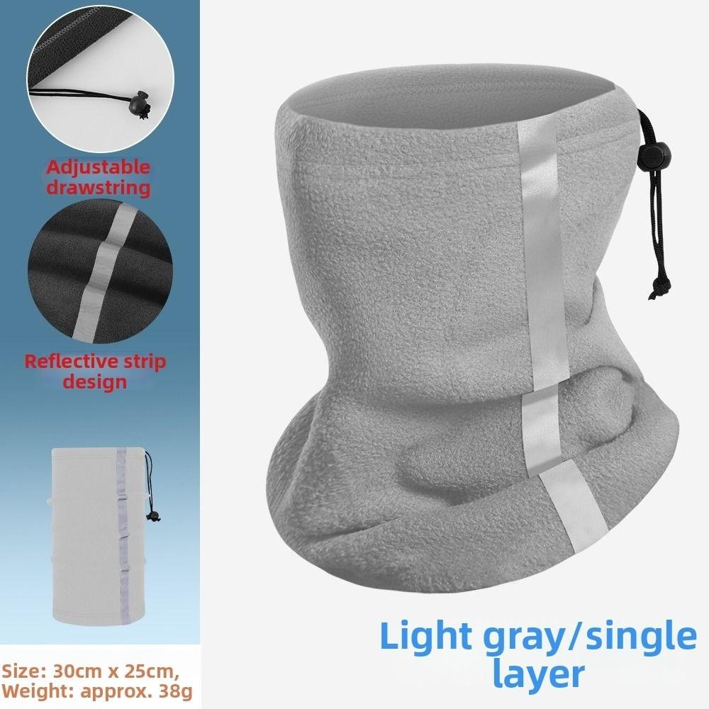 Multicolors Winter Warm Fleece Neck Scarves Anti-Frost Skiing Neck Cover Mask New Thermal Scarf