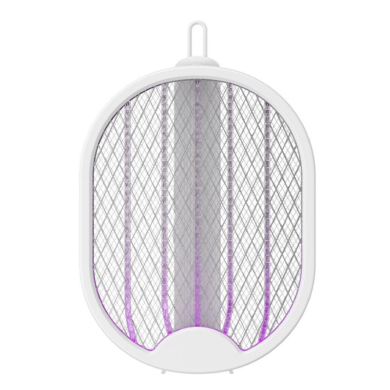 

Складная электрическая ловушка для комаров, перезаряжаемая от USB, держатель для мухобойки, с УФ-лампой для уничтожения насекомых, мухобойка