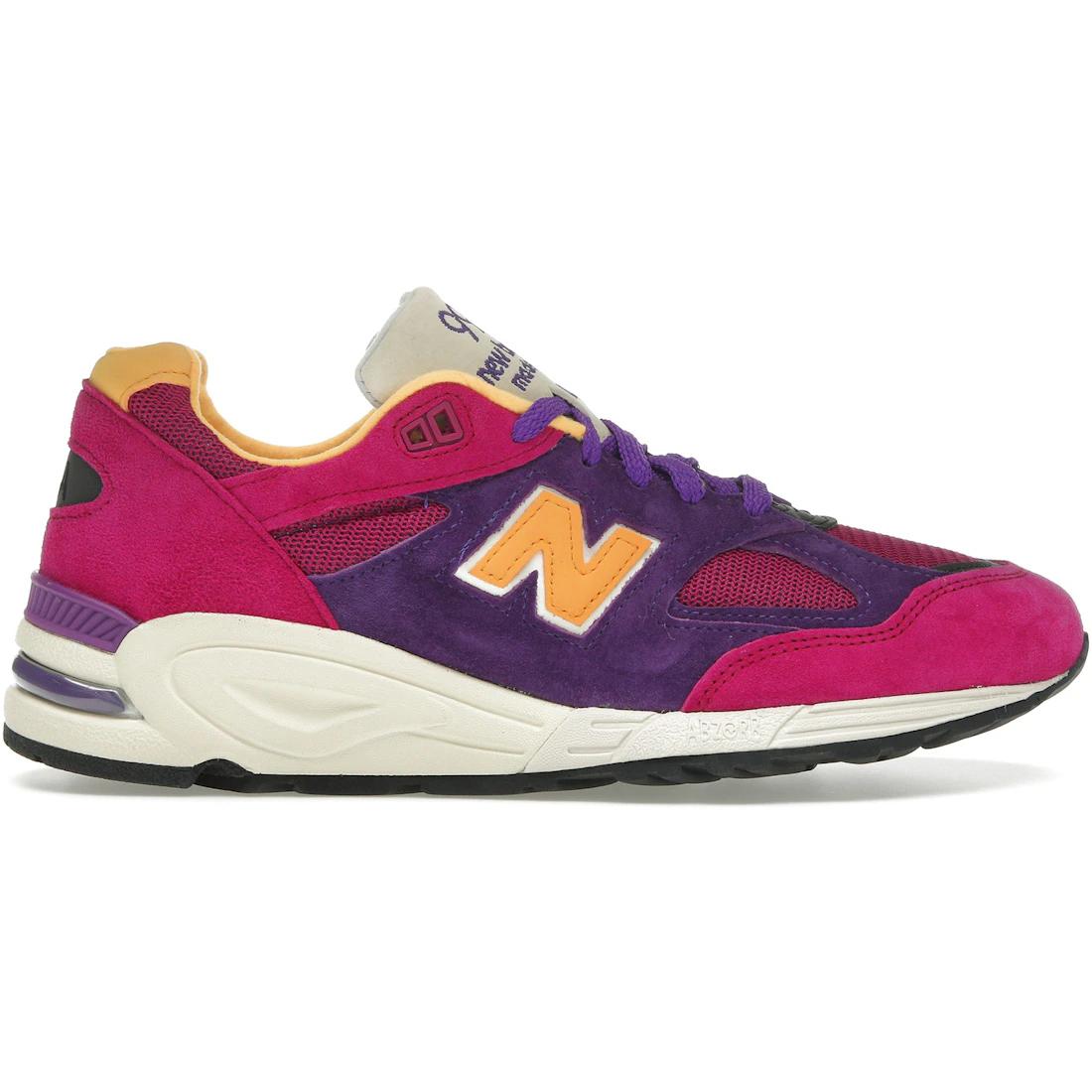 

Sneaker New Balance 990v2 MiUSA Teddy Santis Purple Yellow(M990PY2) 43