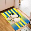Duhok Dynamic Sports Emblem Rug Office Floor Mat - Machine Washable for Bedroom, Bedroom, Livingroom, Room Decor Fan Gifts Christmas