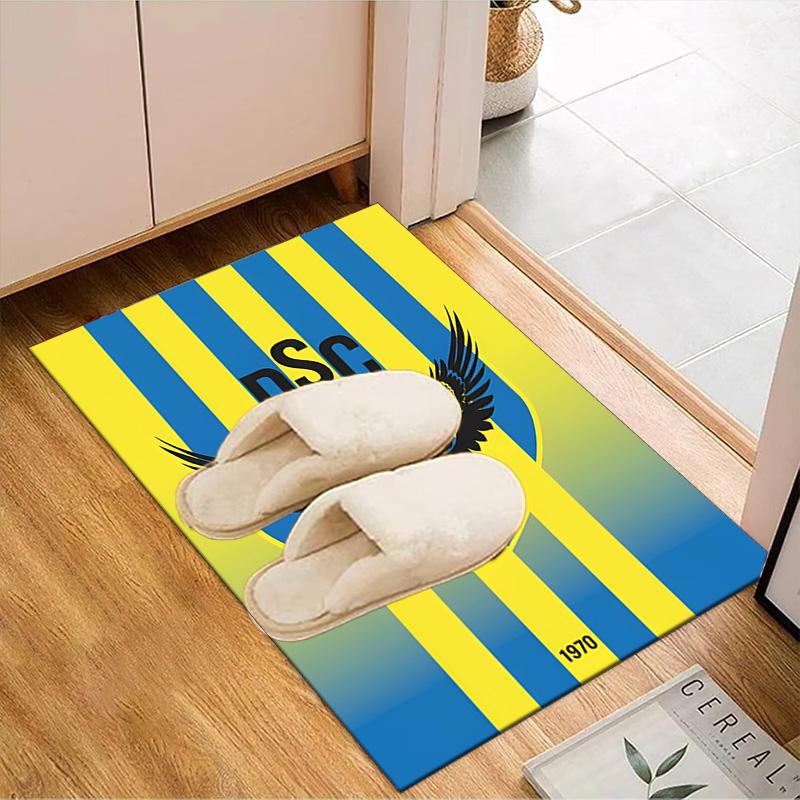 Duhok Dynamic Sports Emblem Rug Office Floor Mat - Machine Washable for Bedroom, Bedroom, Livingroom, Room Decor Fan Gifts Christmas
