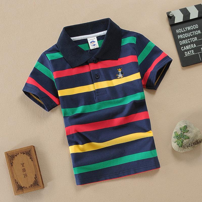 Korean Style Polo Shirt: Short-Sleeved, Pure Cotton, Unisex for Men, Women & Kids