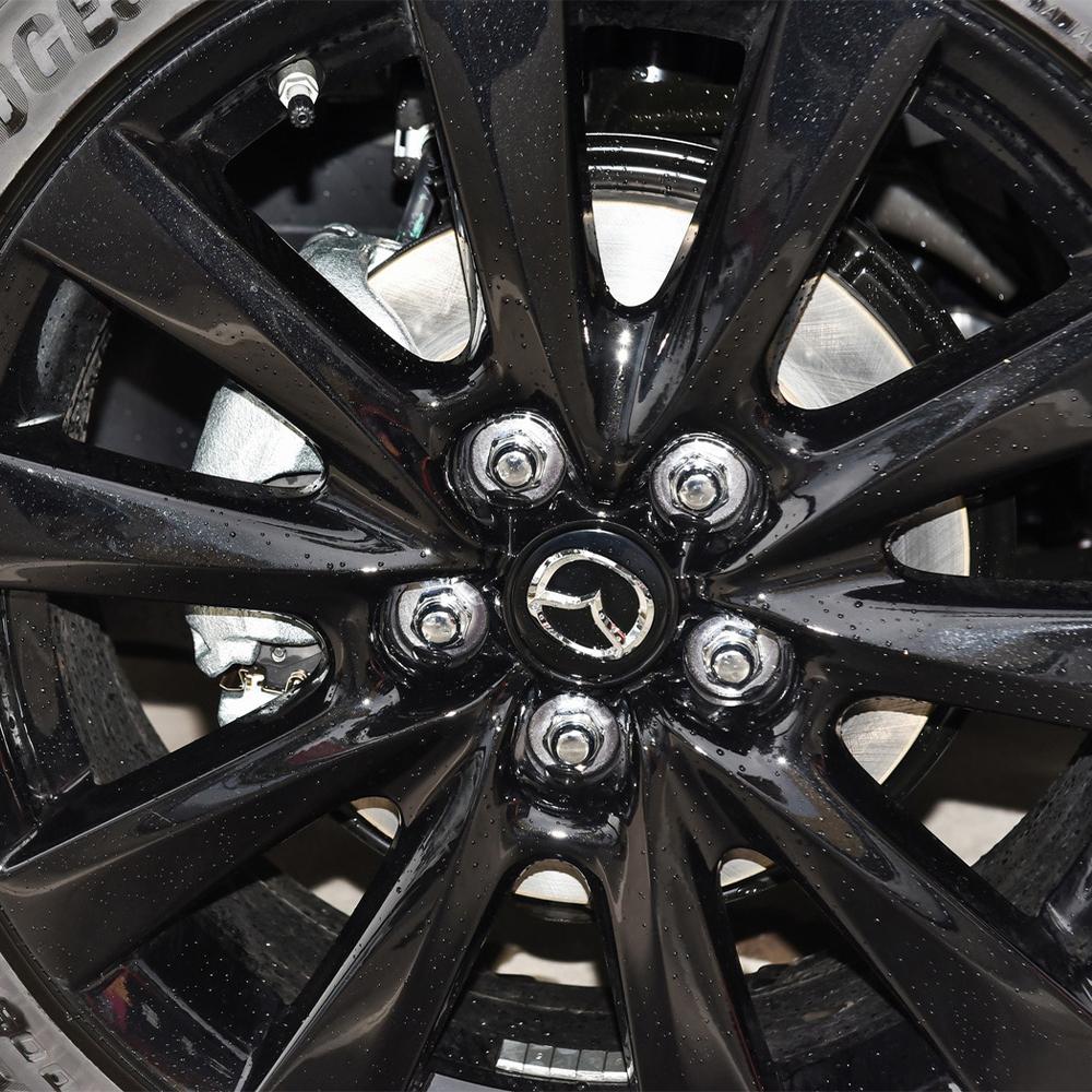 4 PZ 56mm Copricoppe Originali per Ruote Auto Tappi Mozzo Accessori Decorativi per Pneumatici Mazda 2 3 5 6 7 Axela Atenza Speed 6 MS Demio