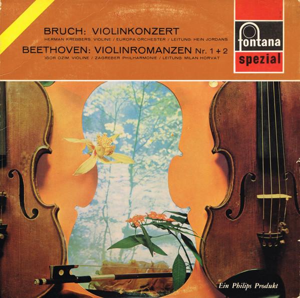 LP Record BRUCH Beethoven Bruch Violinkonzert Be 200130WGL FONTANA Germany Classical Used