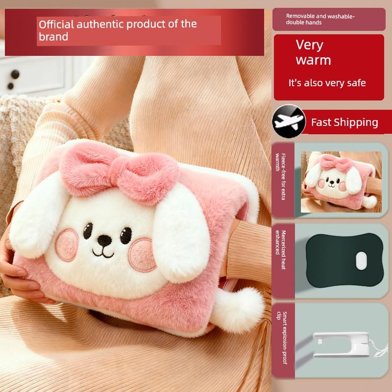 Heating Pad Rechargeable Stuffed Hot Water Bag