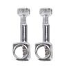 2PCS Sewing Machines Needle Clamp Stainless Steel Metal Needle Holder for Home Sewing Machine Repairs