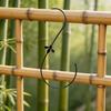 Bird Feeder Hook S Shaped Metal Hummingbird Feeder Hook with Decorative Patterns Hangers