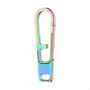 Carabiner Clip In Titanium Alloy for Easy Attachment To Wallets And Suitcases