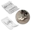 Leather Sewing Presser Feet Set for Home Machines, Wheel Foot and Smooth Foot Accessories for Coated Cloth Tasks and Fabric Control