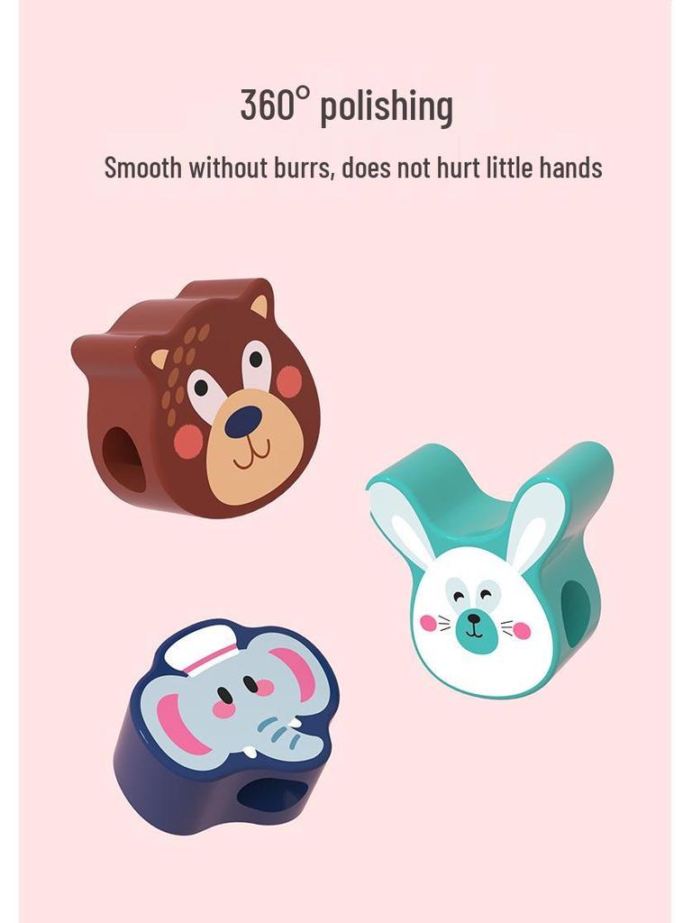 Multifunctional Bead Maze and Block Toy for Infants and Toddlers Ages 0-3 Years