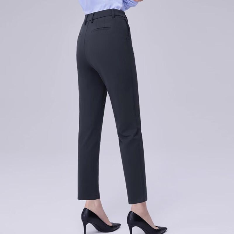 Fengxun Women's Professional Straight-Leg Suit Pants