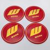 AEN4  4pcs 45mm 50mm 56mm 65mm W Work Logo Badge Car Stickers for Car Wheel Center Caps Emblem Rim Hubcaps Cover Replace Accessories