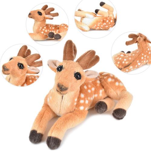 

Infant Big Baby Eyes Cute Deer Doll Stuffed Toys Animal Plush Toy Kids Toys Play 30CM